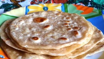 Чапати — простые индийские лепешки