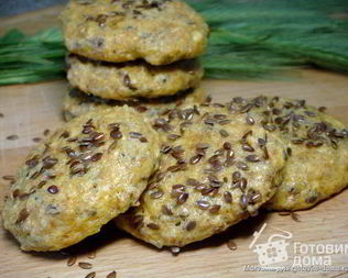 Диетические лепешки из творога