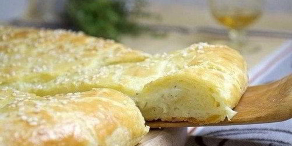 Рецепт домашней творожной лепешки с сыром