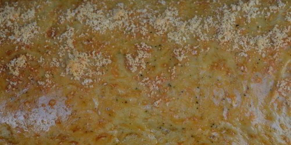 Рецепт фокачча фаршированная сладким перцем, розмарином и сыром