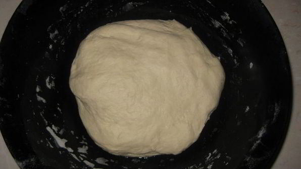 фокачча из шариков с сыром и оливками