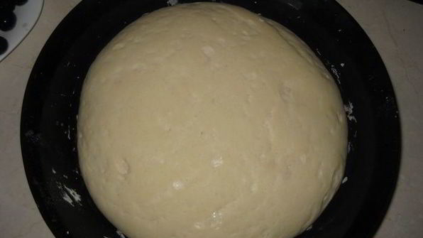 фокачча из шариков с сыром и оливками