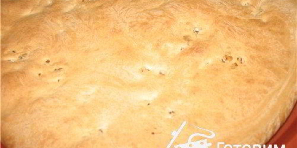 Рецепт фокаччи с красным вином