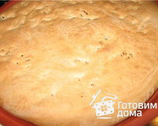 Фокачча с красным вином