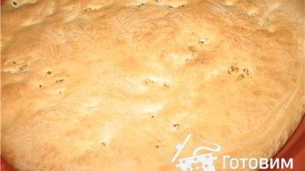 Фокачча с красным вином