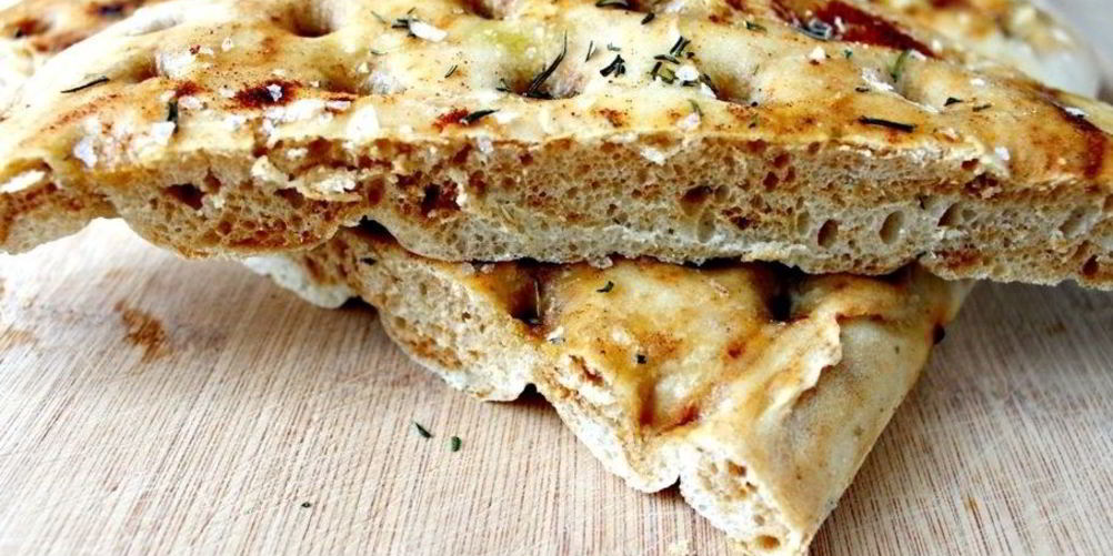 Рецепт фокаччи с кунжутом