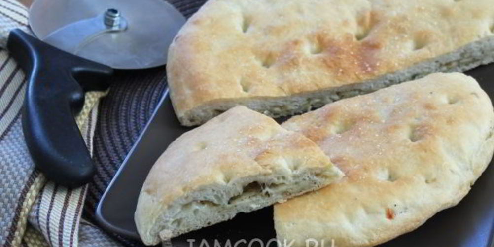 Рецепт фокаччи с сырами разных сортов