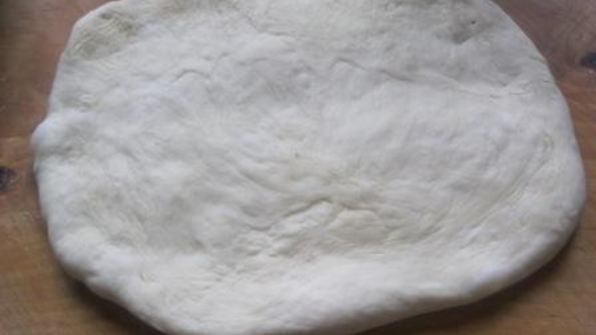 фокачча с тыквой, чесноком и луком