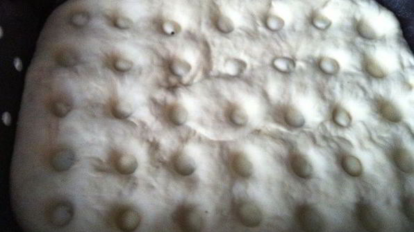 фокачча с жареным луком