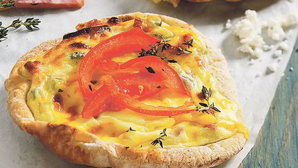 Горячие лепешки два сыра