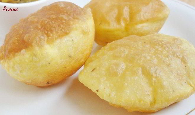 Индийские лепешки Пури