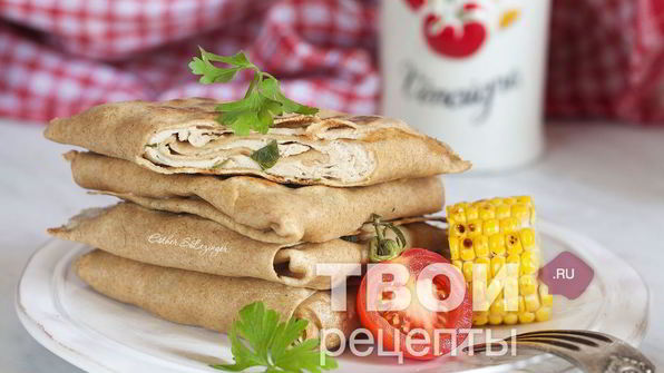 китайские лепешки с мясом