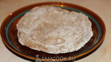 Лепешки из ржаной муки без дрожжей