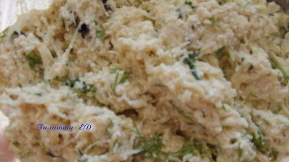 лепешки картофельно-творожные с тмином и травами