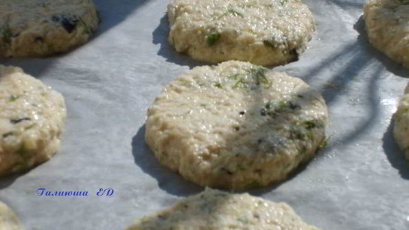 лепешки картофельно-творожные с тмином и травами