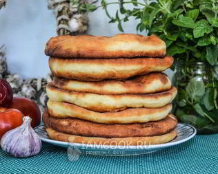 Лепешки на сковороде