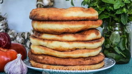 Лепешки на сковороде
