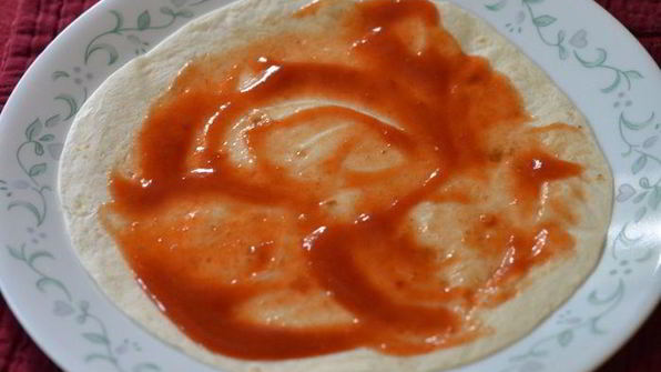 лепешки с колбасой чоризо