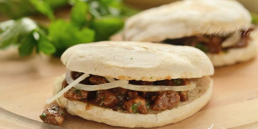 Рецепт лепешек с мясом по-китайски