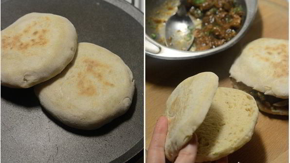 лепешки с мясом по-китайски