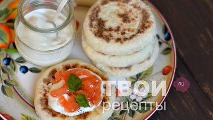 Лепешки с сыром