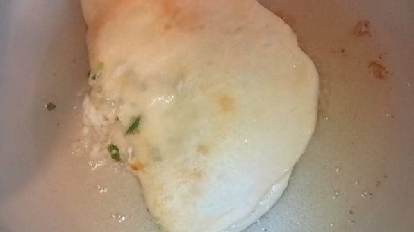 лепешки с творогом и кинзой