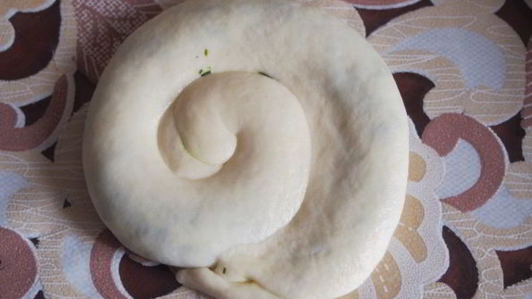 лепешки с зеленью