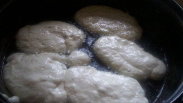 мчади — лепешки с кукурузной мукой