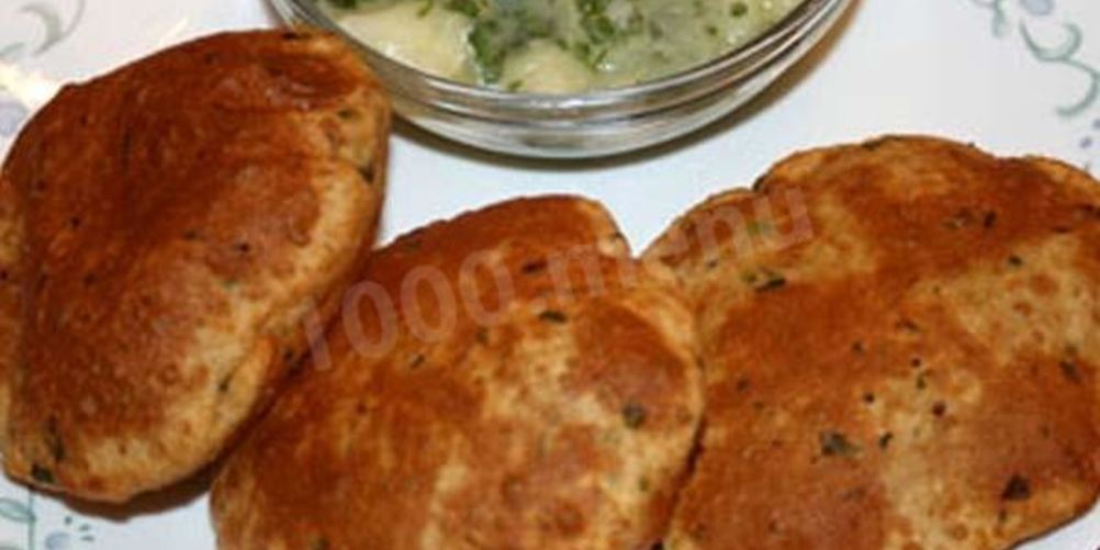 Рецепт пури индийских лепешек
