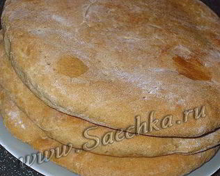 Ржаные лепешки с медом