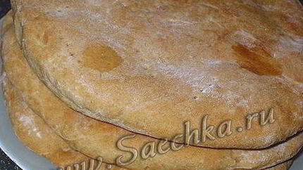 Ржаные лепешки с медом