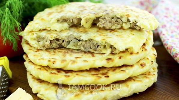 сырные лепешки за 15 минут