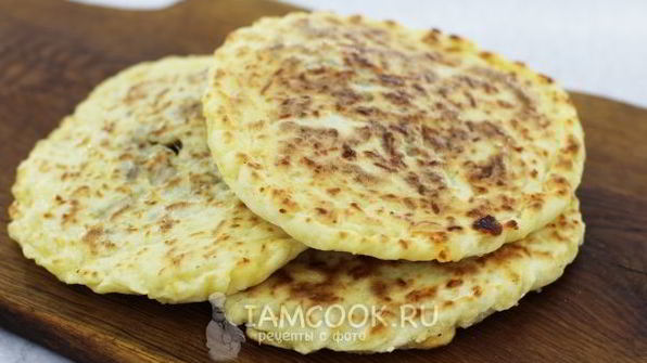 сырные лепешки за 15 минут