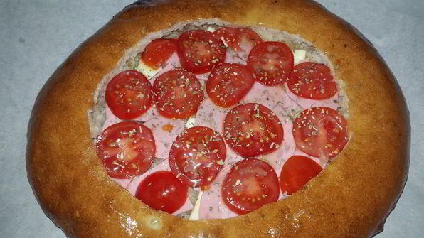 завтрак в лепешке