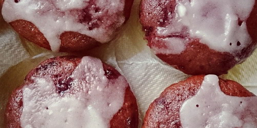 Рецепт черничных маффинов с лимонной цедрой