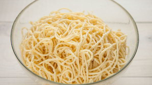 маффины из спагетти