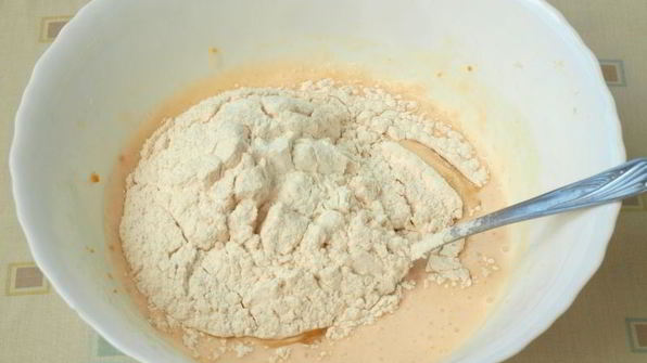 маффины с джемом на сметане