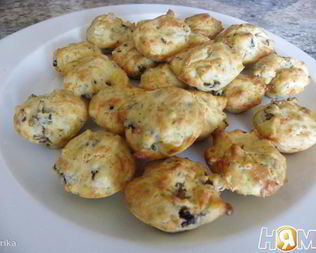 Маффины с рисом и грибами