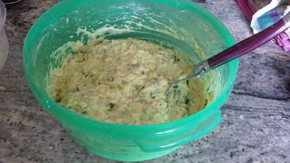 маффины с рисом и грибами