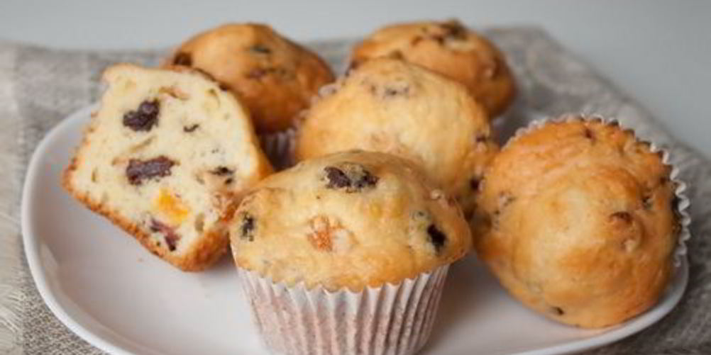 Рецепт маффинов с сухофруктами