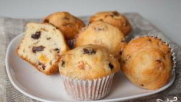 маффины с сухофруктами