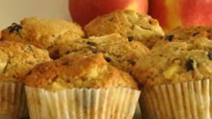 Маффины с яблоками