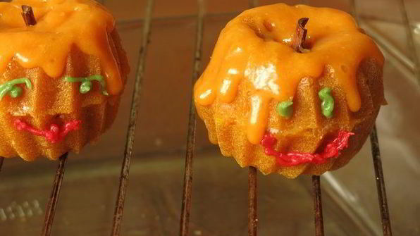 маффины тыква на хеллоуин