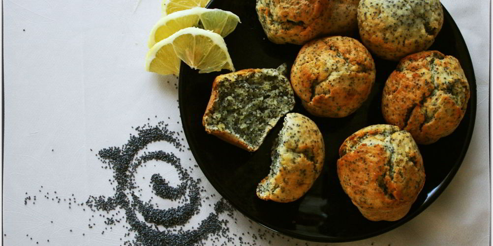 Рецепт маковых маффинов с лимоном