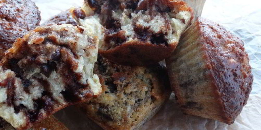 Рецепт орехова-шоколадных маффины