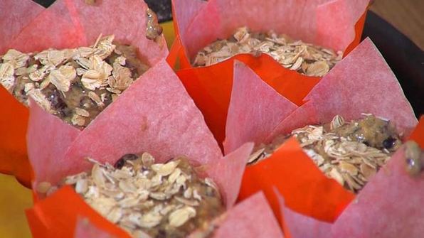 полезные маффины на отрубях и кефире