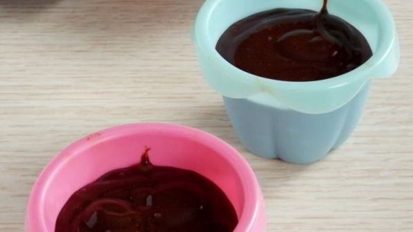 шоколадные маффины с жидкой начинкой