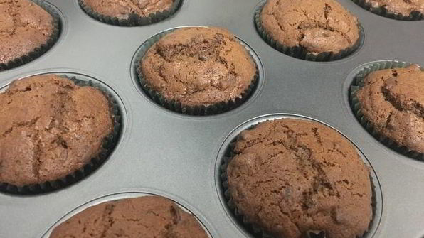 шоколадные маффины