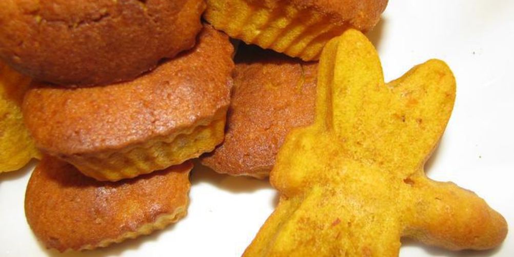 Рецепт тыквенных маффинов с миндалем, лимоном и имбирем