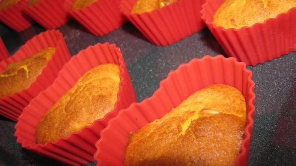 тыквенные маффины с миндалем, лимоном и имбирем